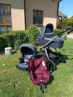 Kombinovaný kočárek Baby design Bueno - 2