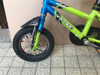 Dětské kolo 12“ Arcore Prime s doplňky, - 2