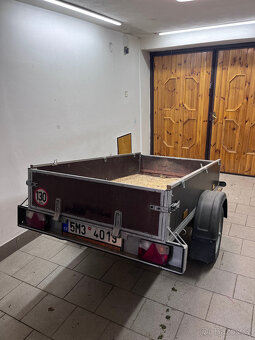 Privesny vozik za auto, přívěs VYPOS 2100 x 1150 mm 750kg - 2