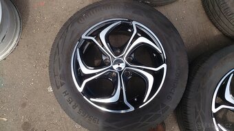 ALU kola 5x112+ pneu 195/65/15 - 2