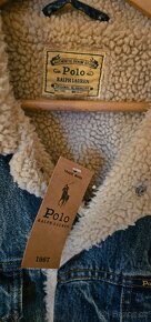 RALPH LAUREN RIFLOVÁ BUNDA S KOŽÍŠKEM - 2