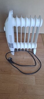 El. olejový radiátor NOVÝ, v záruce - faktura, 800W - 2