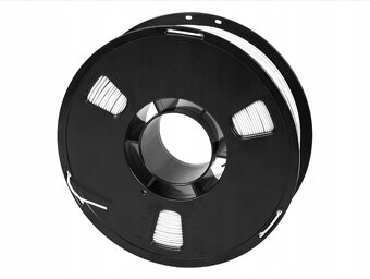 Filament PLA 1kg černý, bílý - 2