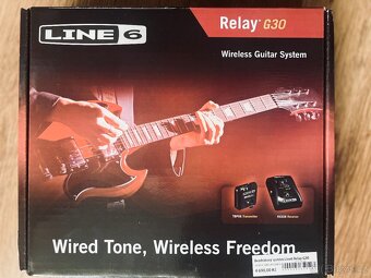 PRODÁM VYSÍLAČKU LINE6 G30 WIRELESS - 2