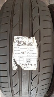Pneumatiky letní 225/40R19-93W Bridgstone potenza - 2