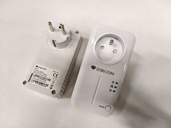 Zircon Powerline adaptér PL500, přenos internetu zásuvkou - 2