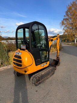 Minibagr JCB 8018 rok 2008 2x lzice - 2