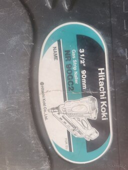 Hrebikovac Hitachi na plynové bonbicky - 2
