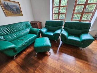 Kožená sedací souprava - 2