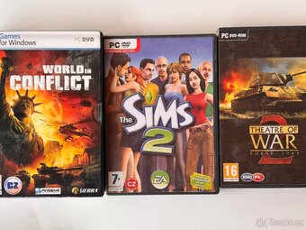 Nabízím originální PC hry (většinou CZ verze) v DVD obalech - 2