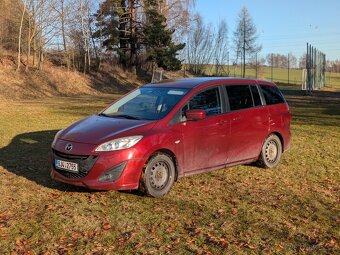 Mazda 5 • 2011 • 1.8 benzín • 195 000 km • 7 míst • nová STK - 2