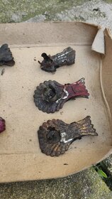 Starožitné vánoční skřipce na svíčky - 2