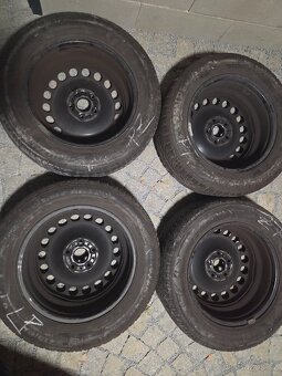 Plechové disky R16 - použité - 2