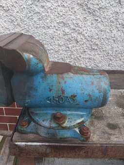 Prodám železný ponk se sverakem - 2