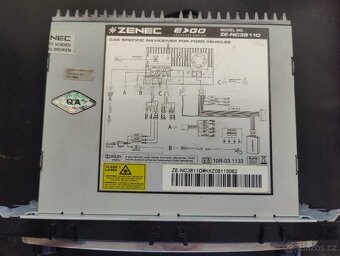Autorádio Zenec Ford Mondeo mk4 - 2