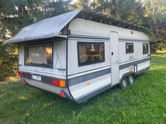 Hobby 620, Tropicco, suchý pěkný karavan plus předstan - 2