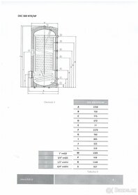Ohřívač vody Dražice OKC 300 NTR/HP - 2