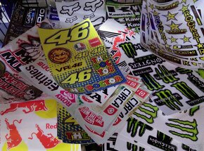 samolepky nalepky stickers autodoplnky atd - 2