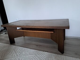 Starý retro konferenční stolek - 2