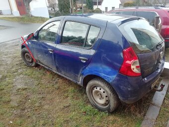 Dacia Sandero 1.4MPi 55kW náhradní díly - 2