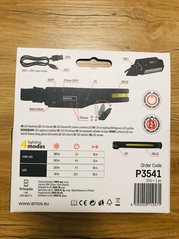 LED nabíjecí čelovka EMOS P3541 - 2