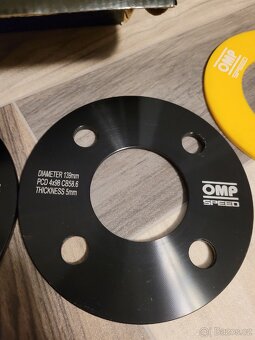 Rozšiřovácí podložky OMP 4x98 / 5mm - 2