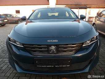 Peugeot 508 1,5 D 92kw exclusive Top Stav po 1.majiteli - 2