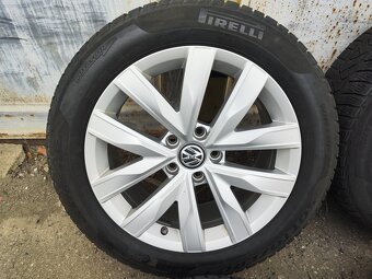 17"zimní alu sada 5x112 origo Arteon Passat Alltrack TPMS - 2