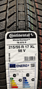 Continental WinterContact TS 870 P 215/55 R17 98V - 2
