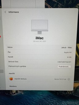 Imac 2021 M1 100% stav - 2