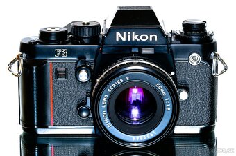 Nikon F3 + Pancake 1,8/50mm + MD-4 Motor Drive TOP STAV - 2