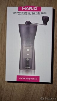 Ruční mlýnek na kávu Hario MINI MILL SLIM PLUS - 2