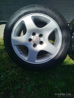 ALU kola 5x112 r16 s pneu 205/55 r16 91T zimní - 2