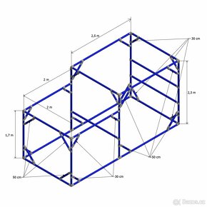 Big Rail box, překážka na parkour (použité) - 2