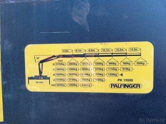 Prodám PALFINGER PK 15500 - 2