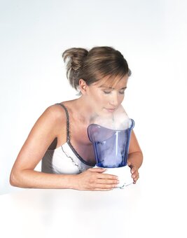 Obličejová parní sauna Facial Care s nosním inhalátorem - 2