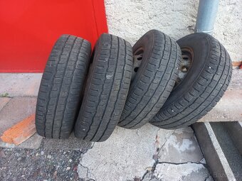 Disky se zimními pneu Fiat Ducato 4ks 205/70 R15C - 2