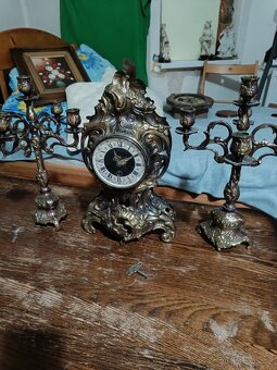 Krbove hodiny KIENZLE. Vintage, bronz - 2