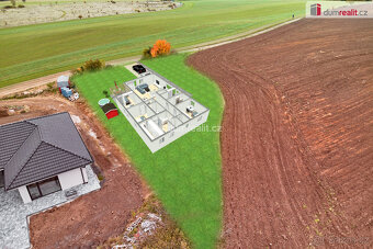 Stavební pozemek 1427 m2, Mezirolí, Nová Role - 2