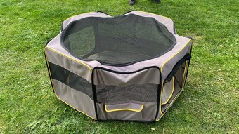 XXL skládací přenosná ohrádka na domácí mazlíčky Dedra - 2