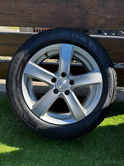 Alu kola 5x105 r16 s pneu (topp) - 2