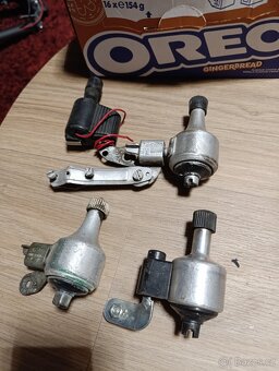 Starožitné dynama+brzdy favorit, řidítka - 2