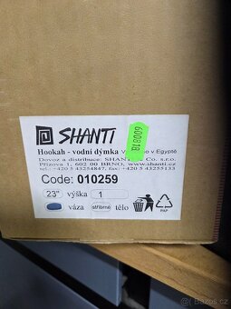 Vodní dýmka Aladin Hookah, nepouživaná - 2