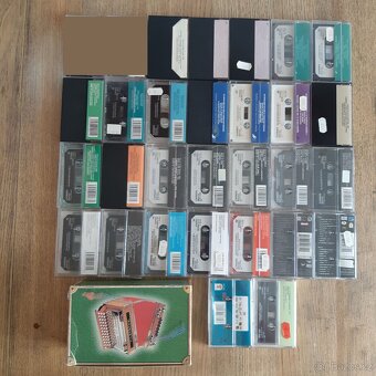 MC audio kazety - Šlapeto, heligonky, moravské, hospodské - 2