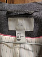 Dámské šedé sako H&M vel. 44 - 2