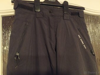 lyžařské kalhoty, vel.XS/S, oteplováky, černé - 2