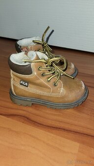 Zimni boty FILA vel.21, stelka 13cm - 2