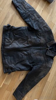 Pánská kožená bunda-vepřovice KARA - 2