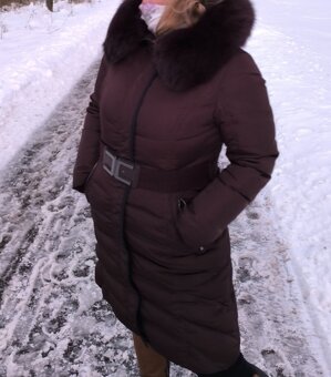 Péřový kabát Snowimage vel.40 - 2