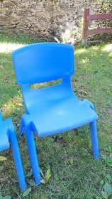 Dětská židle plastová - 2ks - 2